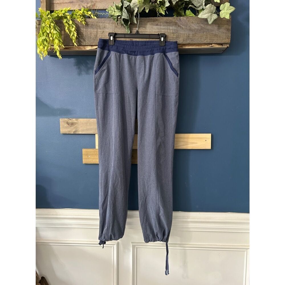 BCG Women’s Athletic Pull On Pants Elastic/Drawstring Waist, Ankle Lg EUC